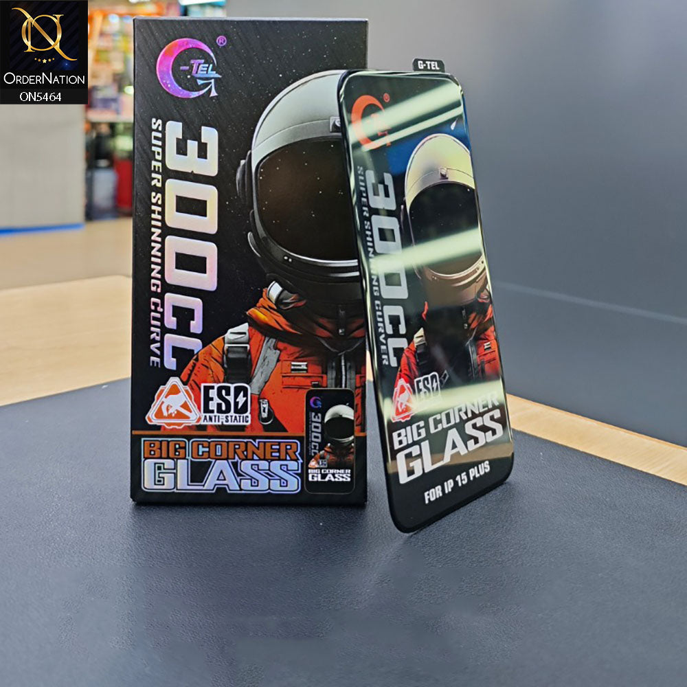 iPhone 17e Screen Protector - Black - Premium G-tel 300CC Tempered High Quality Big Corner Screen Protector
