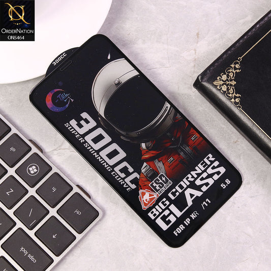 iPhone 11 Screen Protector - Black - Premium G-tel 300CC Tempered High Quality Big Corner Screen Protector