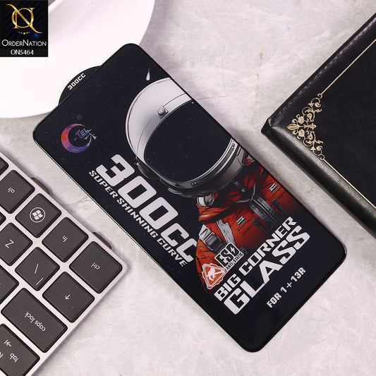 OnePlus 13R Screen Protector - Black - Premium G-tel 300CC Tempered High Quality Big Corner Screen Protector