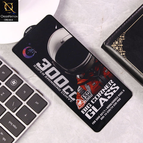 Samsung Galaxy A51 Screen Protector - Black - Premium G-tel 300CC Tempered High Quality Big Corner Screen Protector