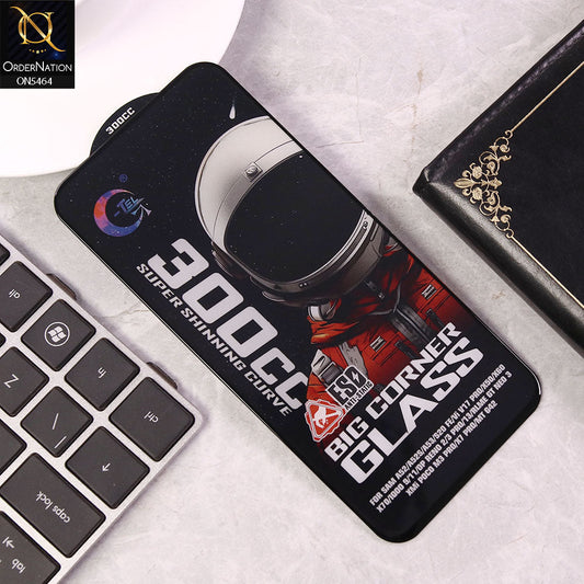 Samsung Galaxy A52 Screen Protector - Black - Premium G-tel 300CC Tempered High Quality Big Corner Screen Protector