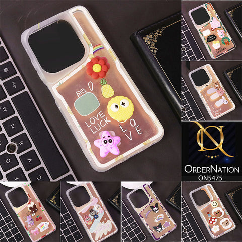 Infinix Smart 8 Cover - Design 1 - New Shiny Soft Cartoon Case