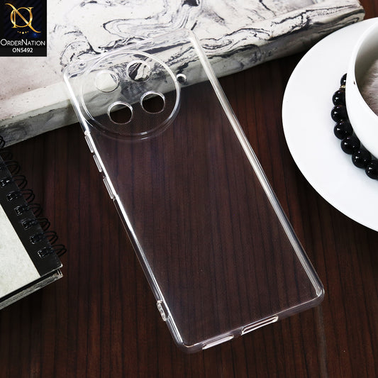 Tecno Camon 30S -Transparent- Soft 4D Design Shockproof Silicone Clear Case
