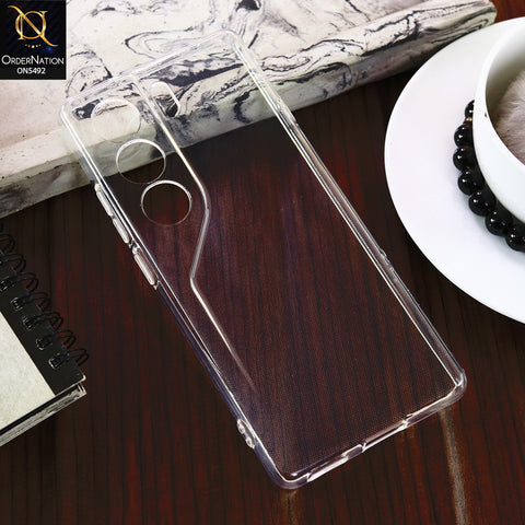 Tecno Camon 40 -Transparent- Soft 4D Design Shockproof Silicone Clear Case