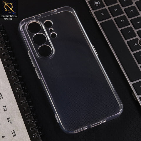 Tecno Camon 50 Pro 4G Cover - Transparent - Soft 4D Design Shockproof Silicone Clear Case