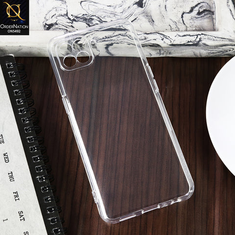 Oppo Reno 4 Lite -Transparent- Soft 4D Design Shockproof Silicone Clear Case