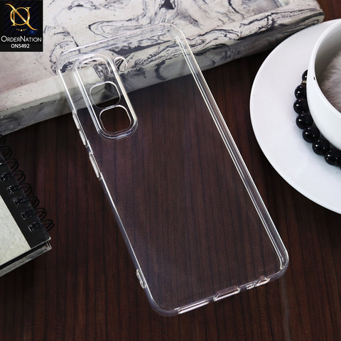 Infinix Hot 50 Pro -Transparent- Soft 4D Design Shockproof Silicone Clear Case