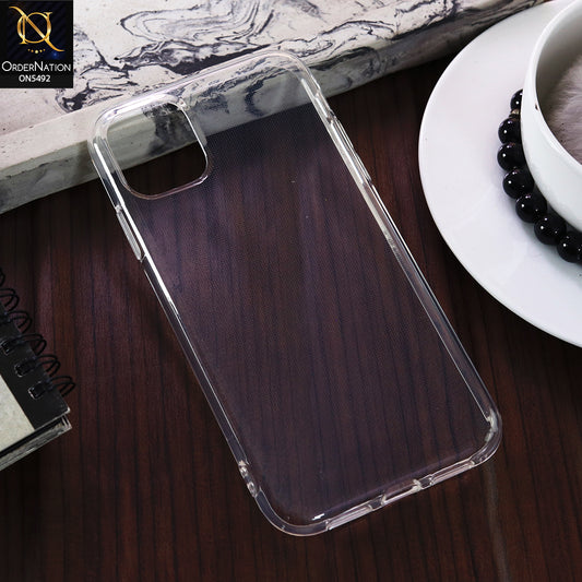 iPhone 11 -Transparent- Soft 4D Design Shockproof Silicone Clear Case