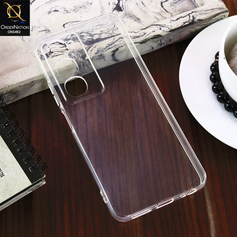 itel City 100 -Transparent- Soft 4D Design Shockproof Silicone Clear Case