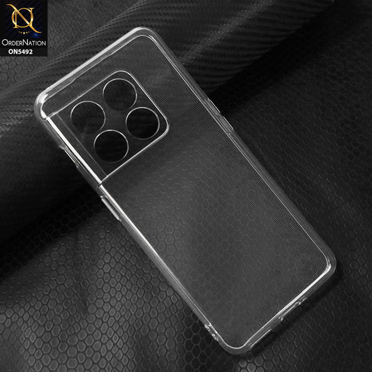 OnePlus Ace Pro Cover - Transparent - New Premium Quaality Clear Tpu Soft Case