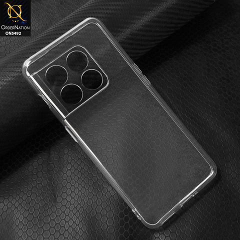 OnePlus Ace Pro Cover - Transparent - New Premium Quaality Clear Tpu Soft Case