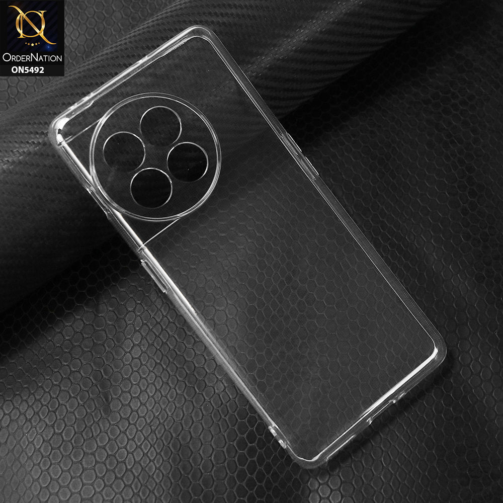 OnePlus Ace 2 Cover - Transparent - New Premium Quaality Clear Tpu Soft Case