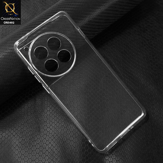OnePlus 12 Cover - Transparent - New Premium Quaality Clear Tpu Soft Case
