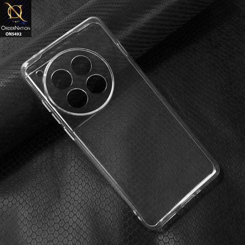 OnePlus 12 Cover - Transparent - New Premium Quaality Clear Tpu Soft Case