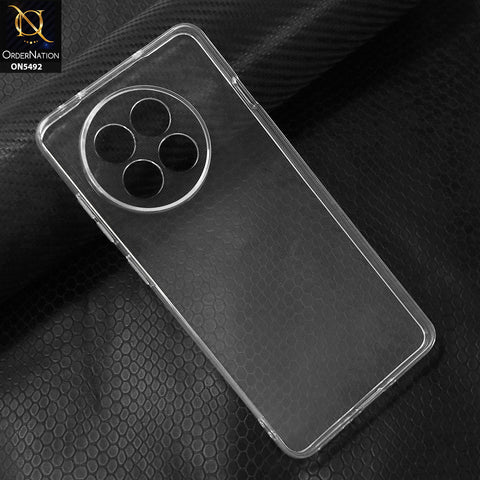 OnePlus 13R Cover - Transparent - New Premium Quaality Clear Tpu Soft Case