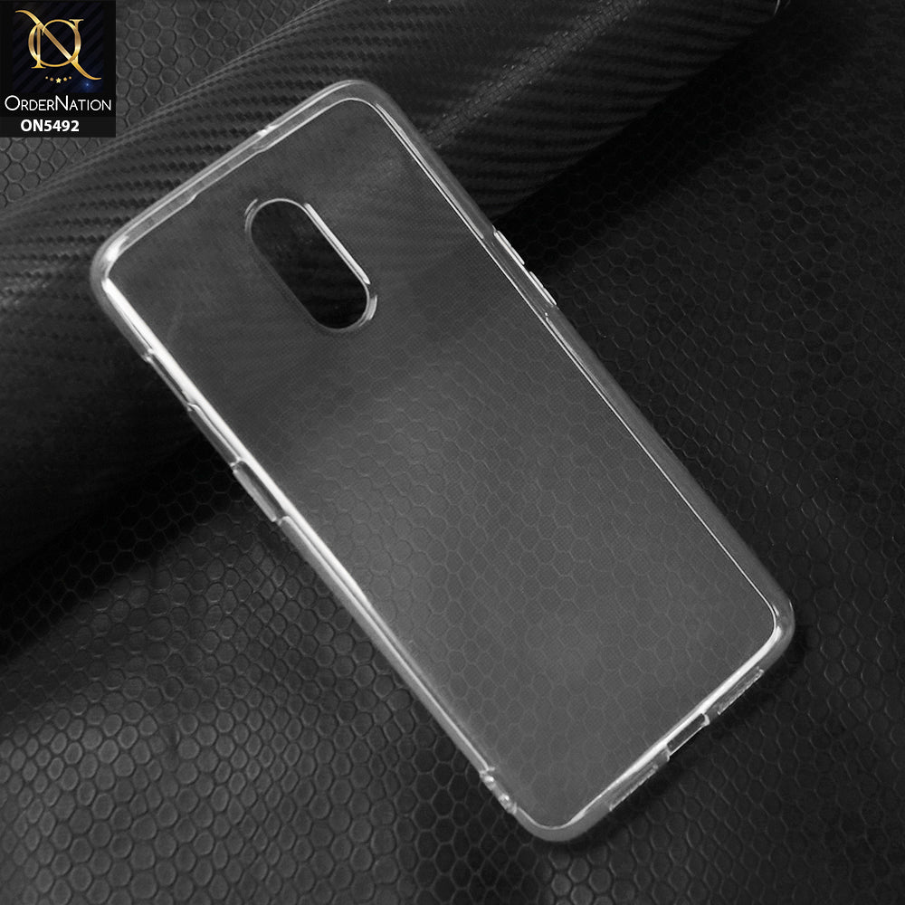OnePlus 7 Cover - Transparent - New Premium Quaality Clear Tpu Soft Case