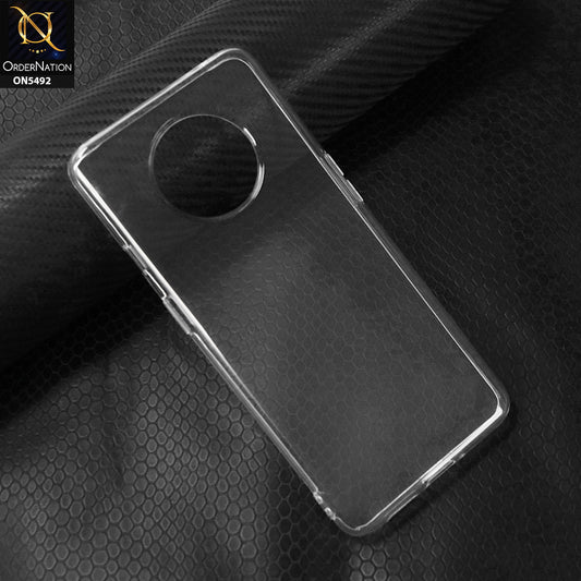 OnePlus 7T Cover - Transparent - New Premium Quaality Clear Tpu Soft Case