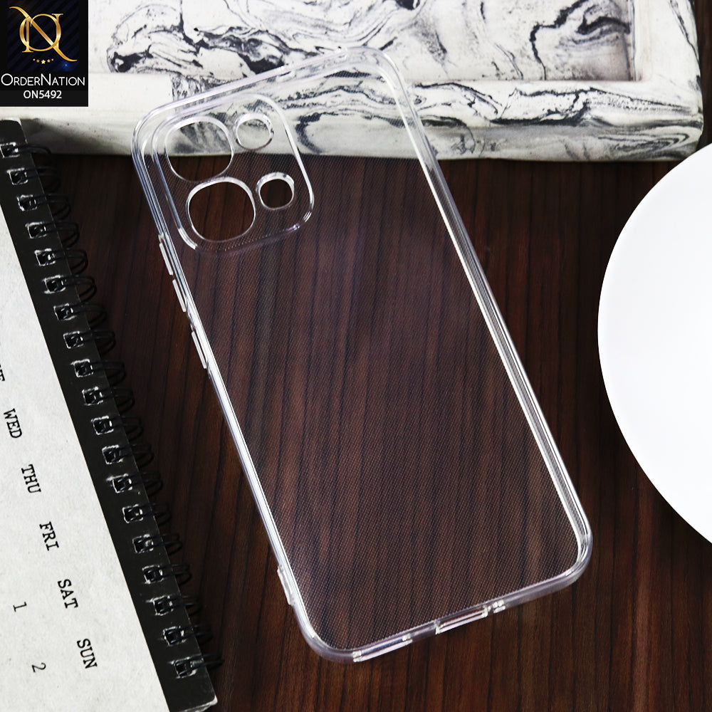 Oppo F31 -Transparent- Soft 4D Design Shockproof Silicone Clear Case