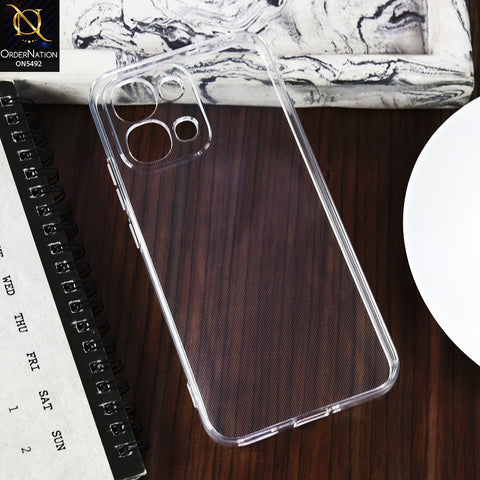 Oppo F31 -Transparent- Soft 4D Design Shockproof Silicone Clear Case