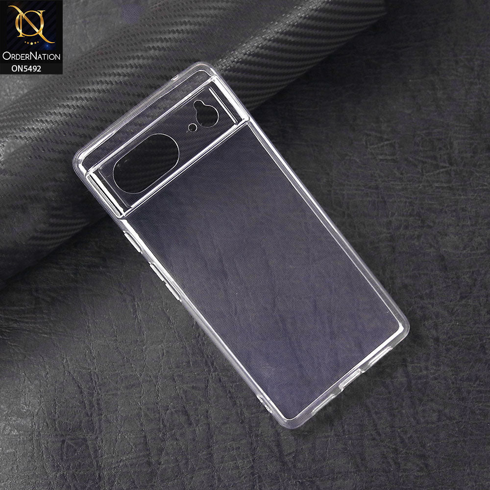 Google Pixel 6 Cover - Transparent - New Premium Quaality Clear Tpu Soft Case
