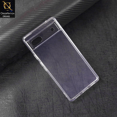 Google Pixel 6a Cover - Transparent - New Premium Quaality Clear Tpu Soft Case