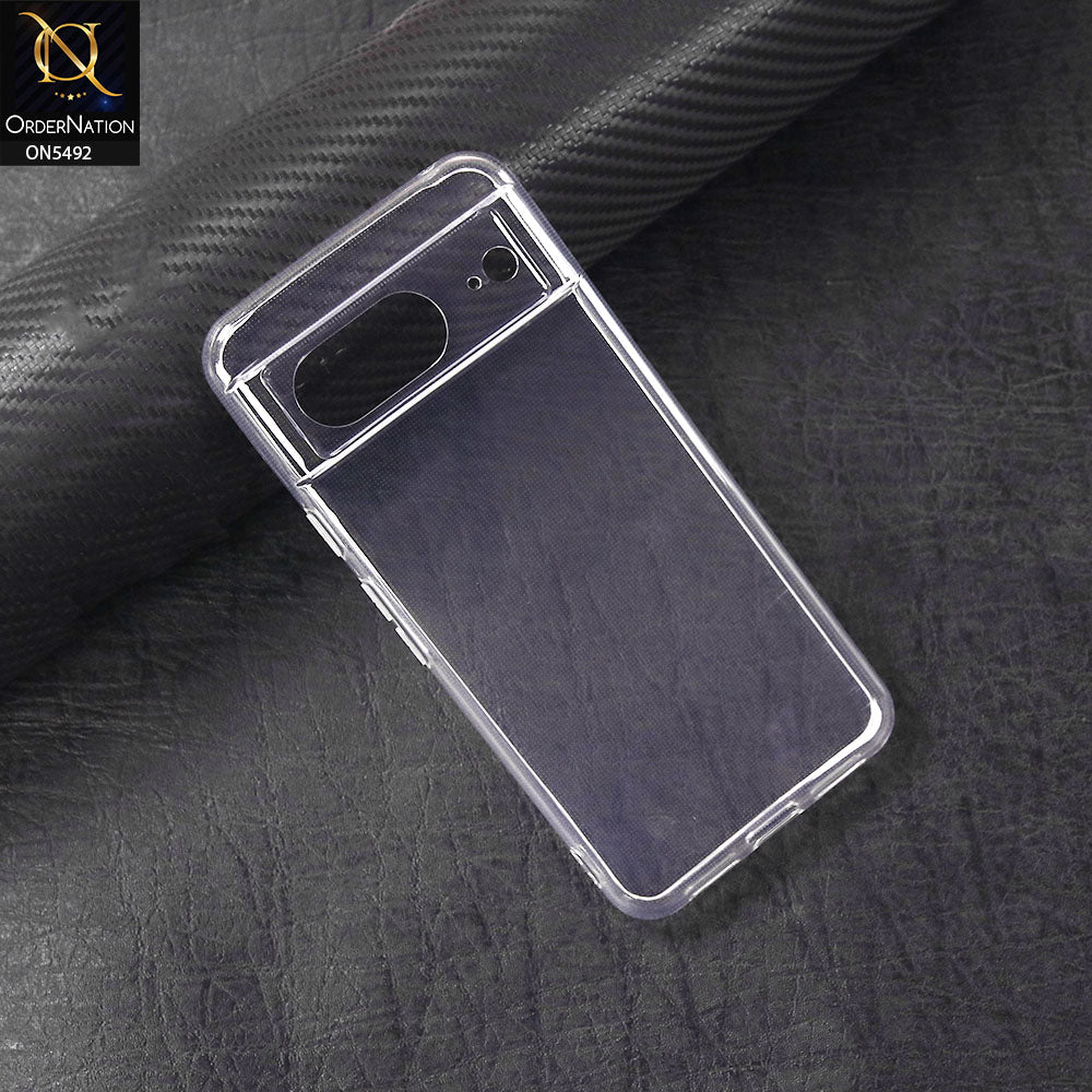 Google Pixel 8 Cover - Transparent - New Premium Quaality Clear Tpu Soft Case
