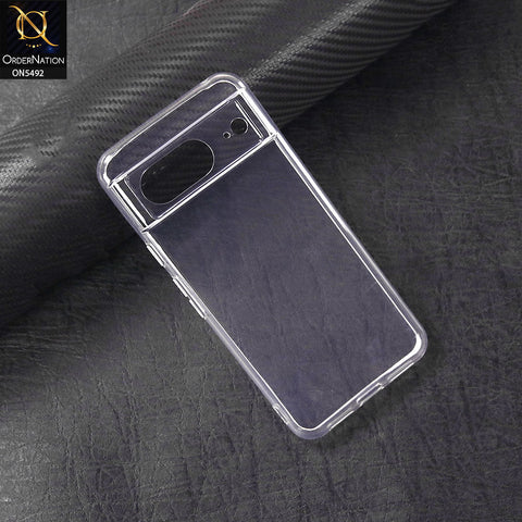 Google Pixel 8 Cover - Transparent - New Premium Quaality Clear Tpu Soft Case