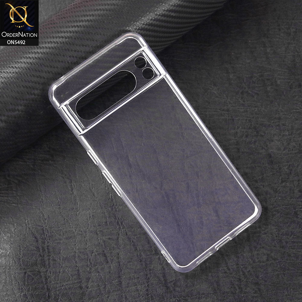 Google Pixel 9 Pro XL Cover - Transparent - New Premium Quaality Clear Tpu Soft Case