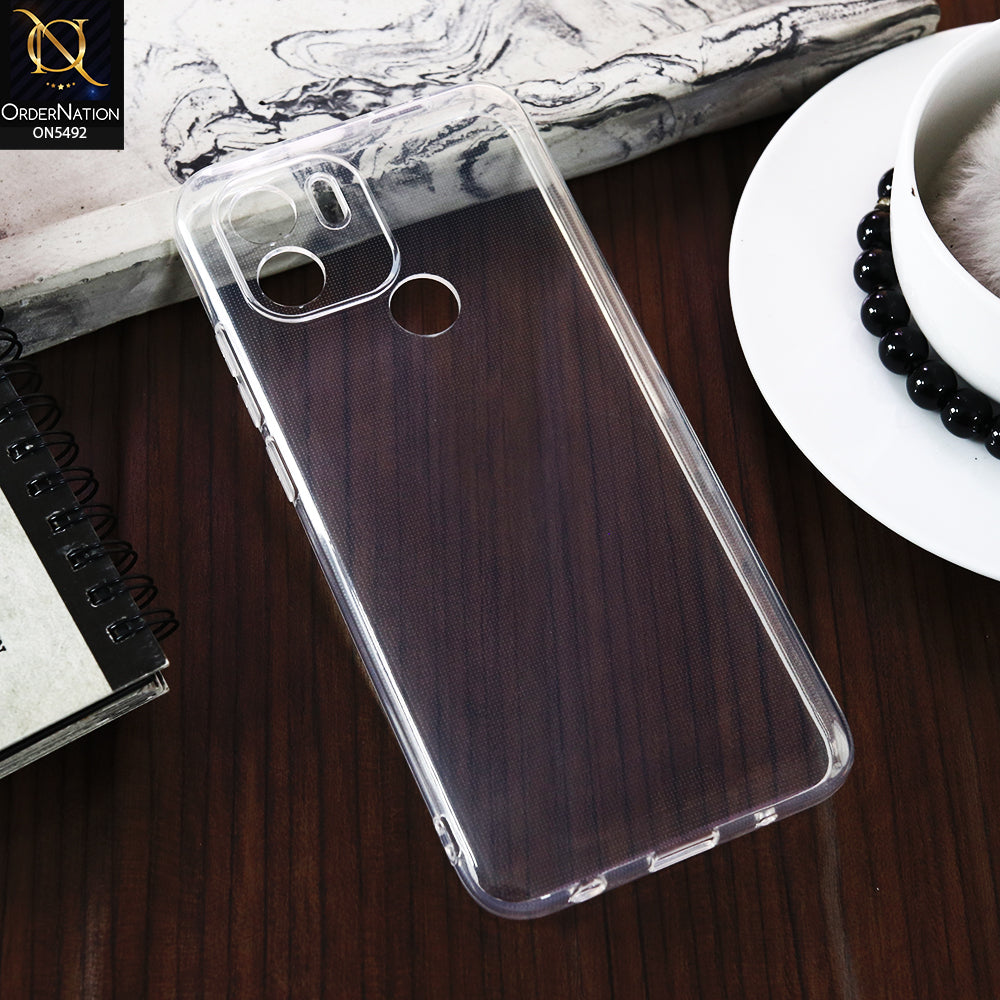 Xiaomi Redmi A2 Plus -Transparent- Soft 4D Design Shockproof Silicone Clear Case