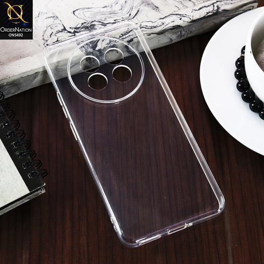 Realme 13 Pro -Transparent- Soft 4D Design Shockproof Silicone Clear Case