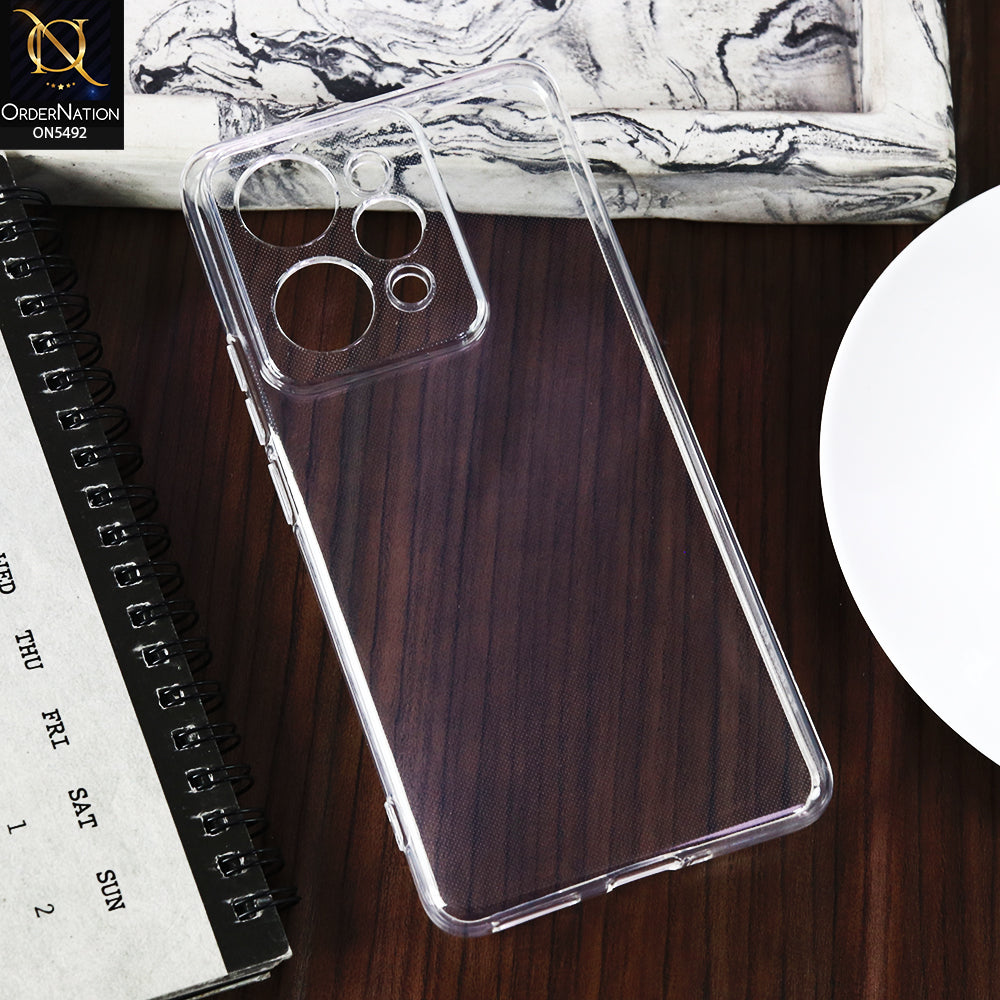 Realme 15 -Transparent- Soft 4D Design Shockproof Silicone Clear Case