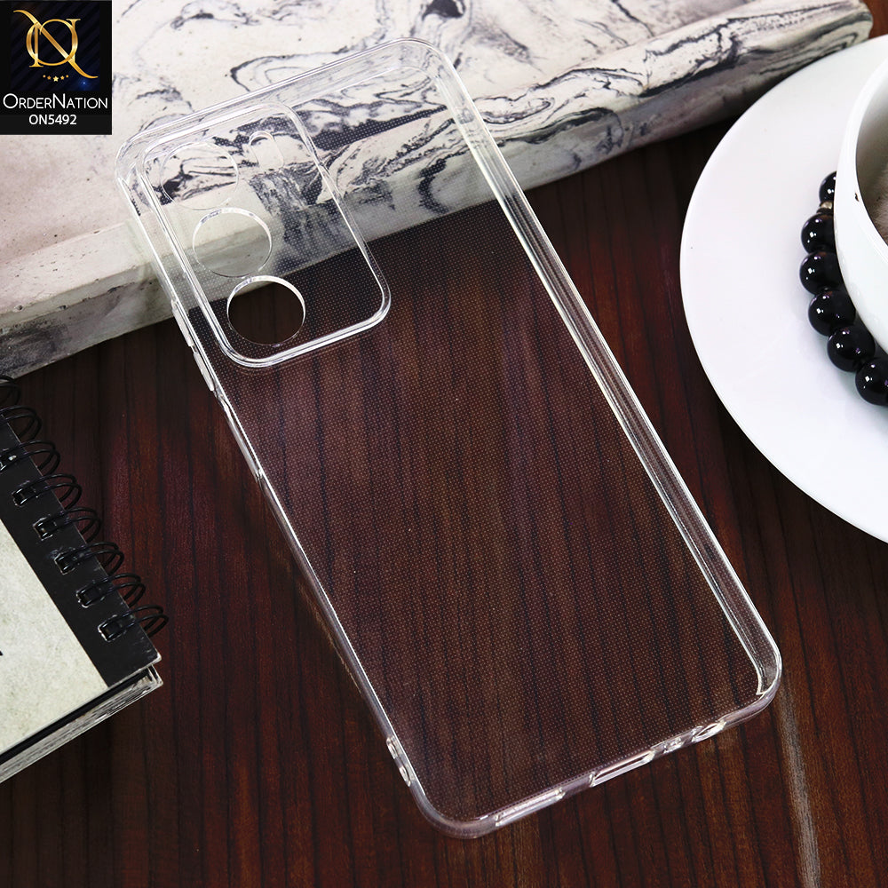 Realme C71 -Transparent- Soft 4D Design Shockproof Silicone Clear Case
