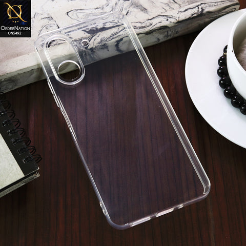 Xiaomi Redmi 13C -Transparent- Soft 4D Design Shockproof Silicone Clear Case