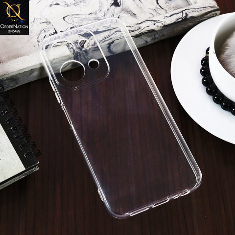 Xiaomi Redmi 15C 4G -Transparent- Soft 4D Design Shockproof Silicone Clear Case