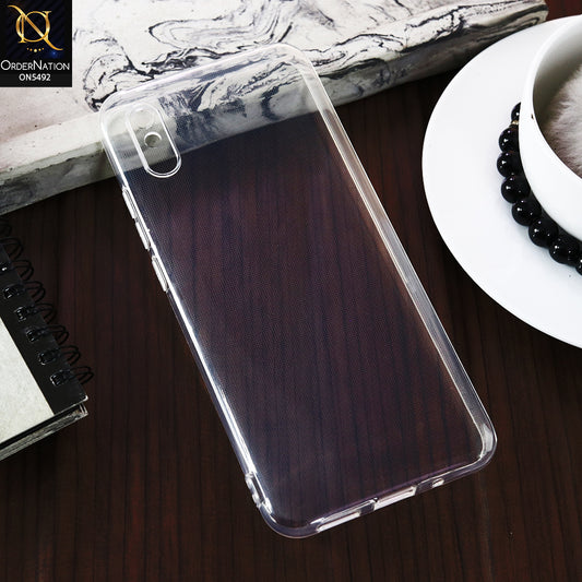 Xiaomi Redmi 9i -Transparent- Soft 4D Design Shockproof Silicone Clear Case