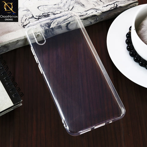Xiaomi Redmi 9i -Transparent- Soft 4D Design Shockproof Silicone Clear Case