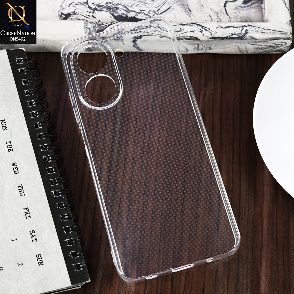 Xiaomi Poco C71 4G -Transparent- Soft 4D Design Shockproof Silicone Clear Case