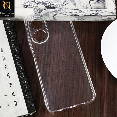 Xiaomi Poco C71 4G -Transparent- Soft 4D Design Shockproof Silicone Clear Case