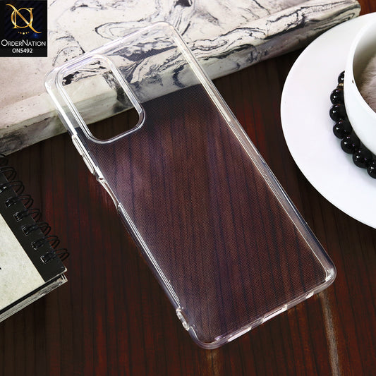 Xiaomi Redmi Note 10 Pro Max -Transparent- Soft 4D Design Shockproof Silicone Clear Case