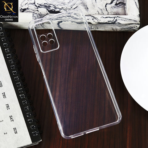 Xiaomi Redmi Note 11E Pro -Transparent- Soft 4D Design Shockproof Silicone Clear Case
