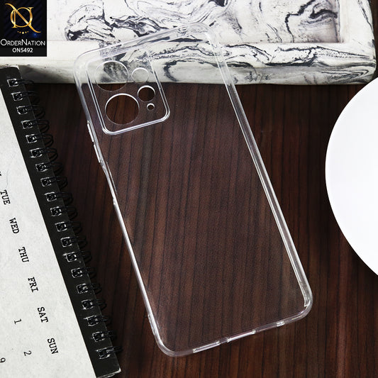 Xiaomi Redmi Note 12 4G -Transparent- Soft 4D Design Shockproof Silicone Clear Case