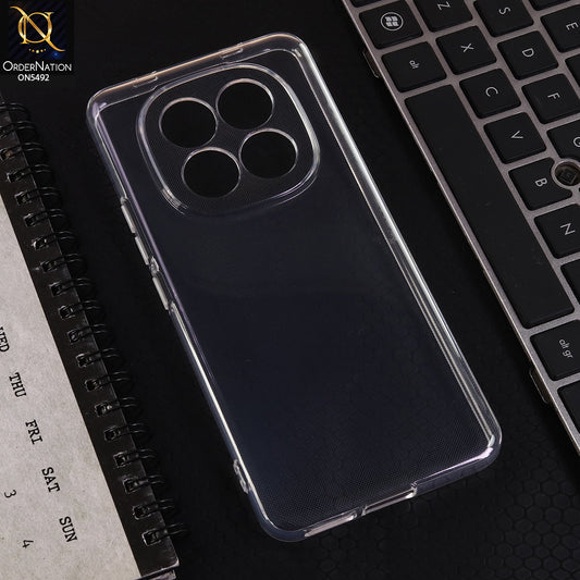 Xiaomi Redmi Note 15 Cover - Transparent - Soft 4D Design Shockproof Silicone Clear Case