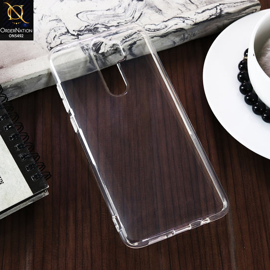 Xiaomi Redmi Note 8 Pro -Transparent- Soft 4D Design Shockproof Silicone Clear Case