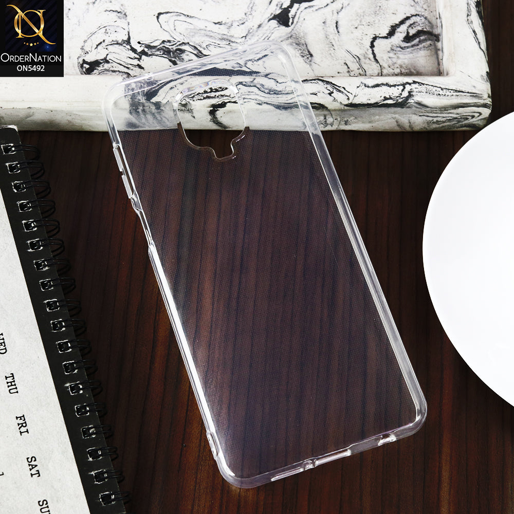 Xiaomi Poco M2 Pro -Transparent- Soft 4D Design Shockproof Silicone Clear Case