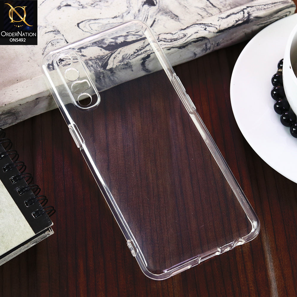 Oppo Reno 3 Pro -Transparent- Soft 4D Design Shockproof Silicone Clear Case