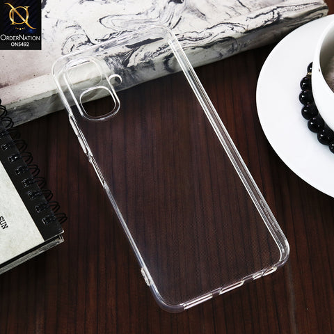 Infinix Smart 10 -Transparent- Soft 4D Design Shockproof Silicone Clear Case