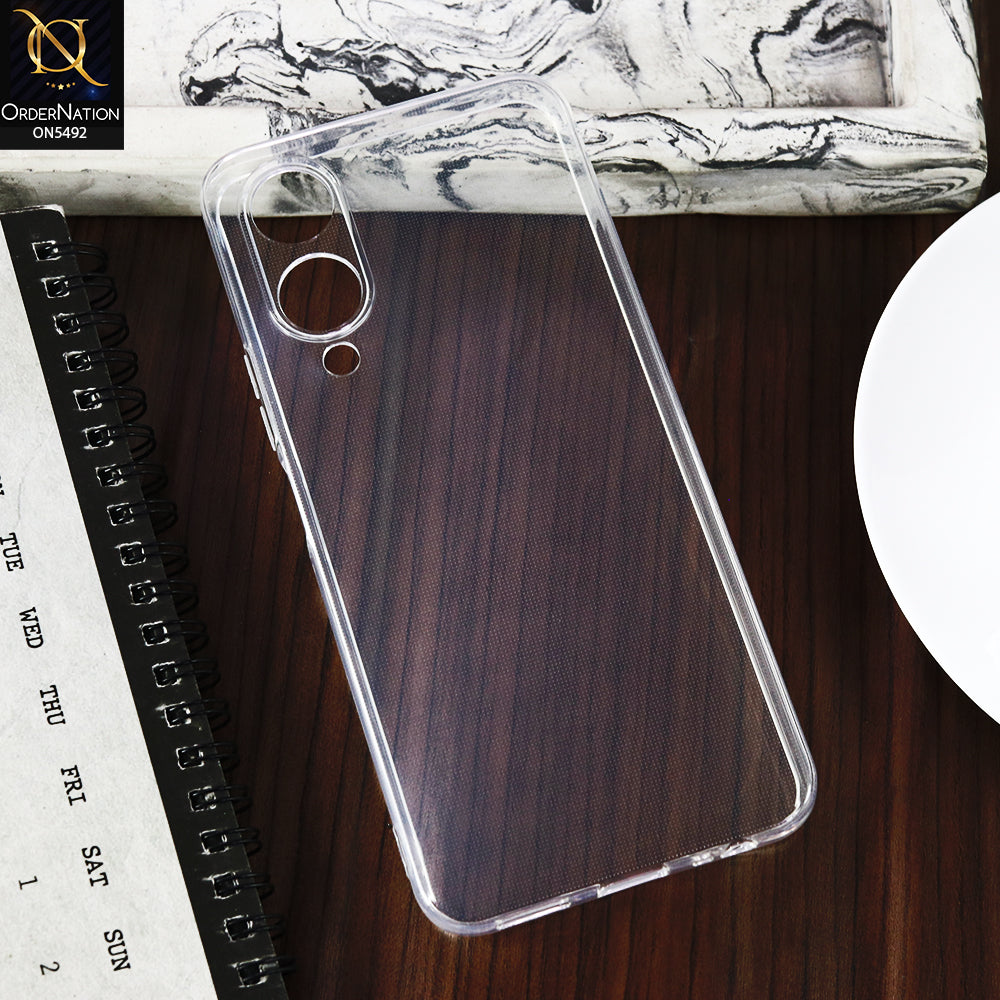 Vivo Y17s -Transparent- Soft 4D Design Shockproof Silicone Clear Case