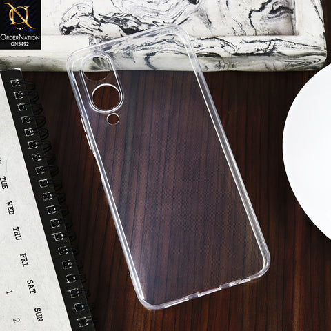 Vivo Y17s -Transparent- Soft 4D Design Shockproof Silicone Clear Case