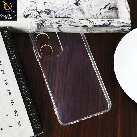 Vivo Y19s Pro -Transparent- Soft 4D Design Shockproof Silicone Clear Case