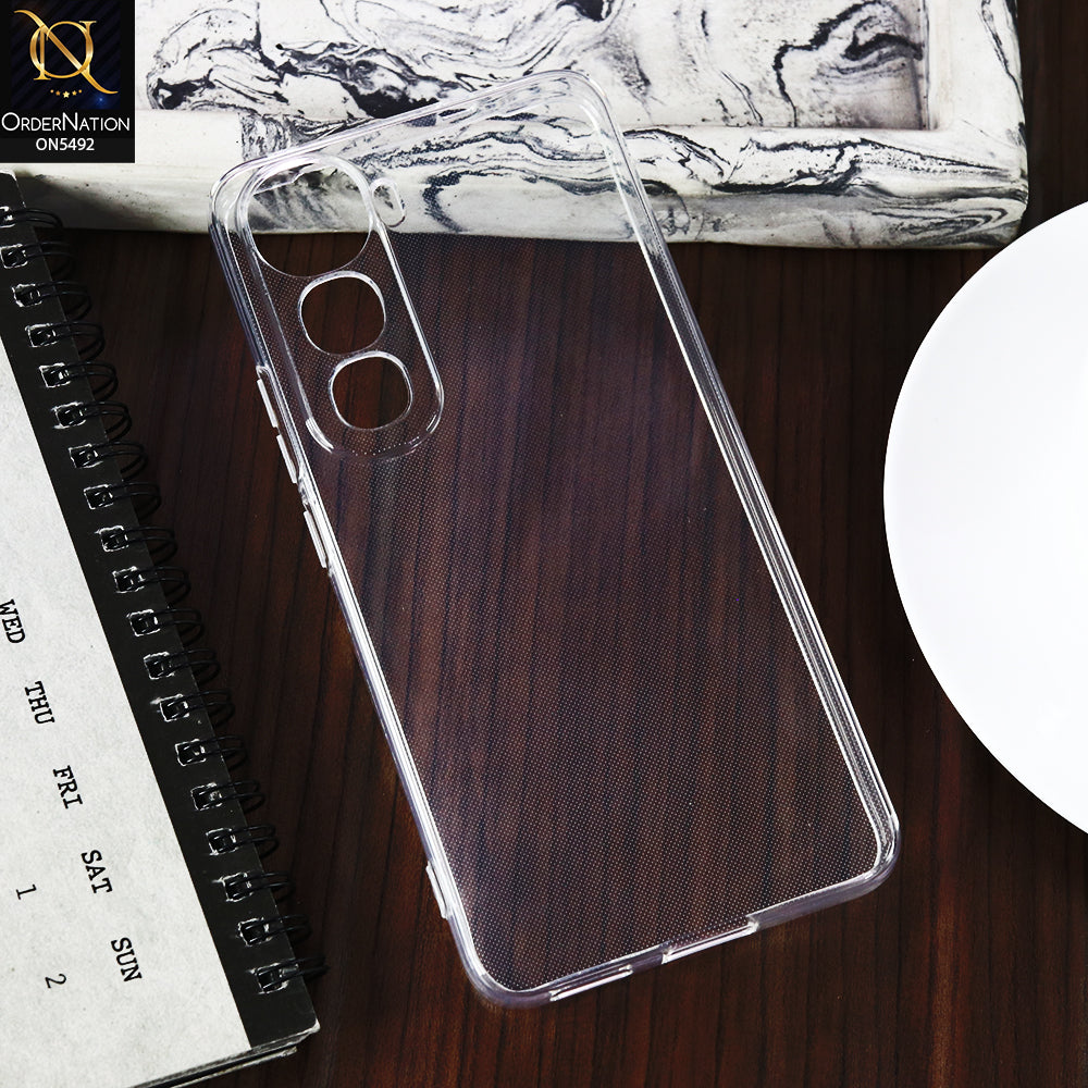 Vivo Y400 4G -Transparent- Soft 4D Design Shockproof Silicone Clear Case